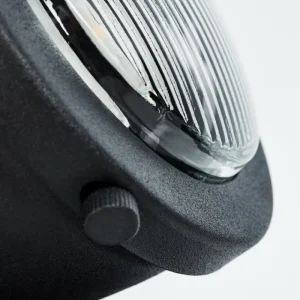 hofstein Plafonnier Glostrup Noir, 2 lumières* Lampes En Verre