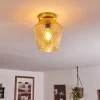 hofstein Plafonnier Gombua Laiton, 1 lumière* Lampes En Verre