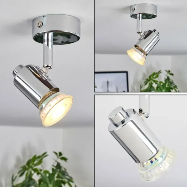 hofstein Plafonnier Grafberg Chrome, 1 lumière* Lampes Modernes
