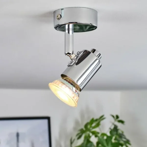 hofstein Plafonnier Grafberg Chrome, 1 lumière* Lampes Modernes