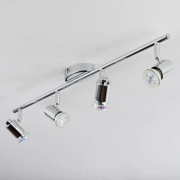 hofstein Plafonnier Grafberg Chrome, 4 lumières* Lampes Modernes