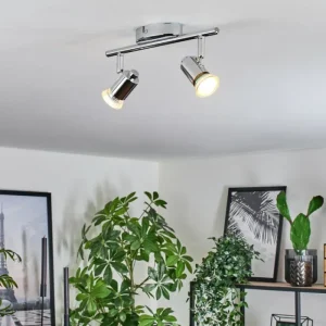 hofstein Plafonnier Grafberg Chrome, 2 lumières* Lampes Modernes