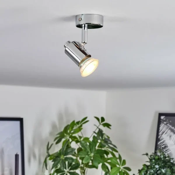 hofstein Plafonnier Grafberg Chrome, 1 lumière* Lampes Modernes