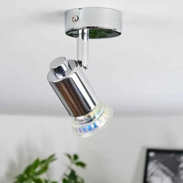 hofstein Plafonnier Grafberg Chrome, 1 lumière* Lampes Modernes