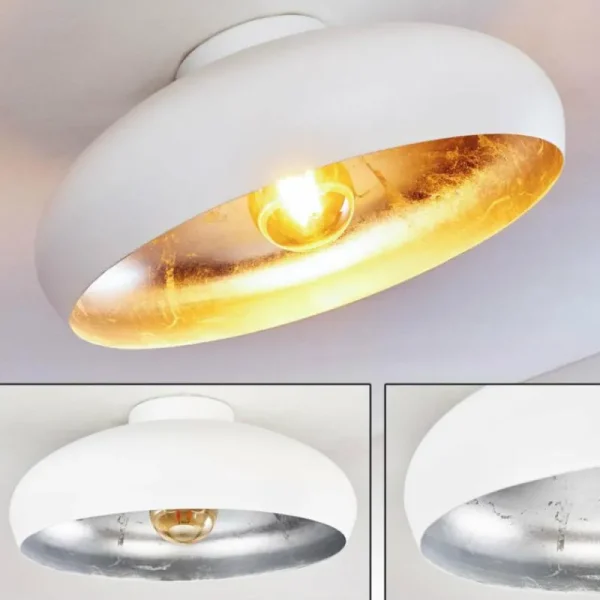 hofstein Plafonnier Guayo Aluminium, 1 lumière* Lampes Modernes