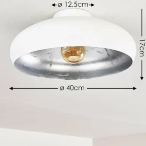hofstein Plafonnier Guayo Aluminium, 1 lumière* Lampes Modernes