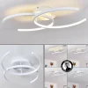 hofstein Plafonnier Guinea LED Blanc, 2 lumières* Lampes Modernes
