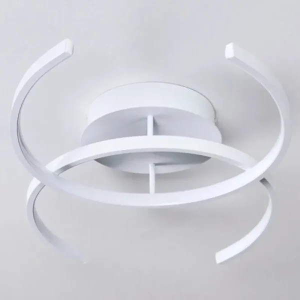 hofstein Plafonnier Guinea LED Blanc, 2 lumières* Lampes Modernes