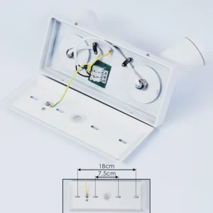 hofstein Plafonnier Hakamken Blanc, 2 lumières* Lampes En Verre