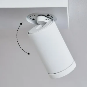 hofstein Plafonnier Hakamken Blanc, 2 lumières* Lampes En Verre