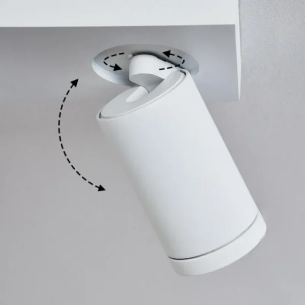 hofstein Plafonnier Hakamken Blanc, 2 lumières* Lampes En Verre