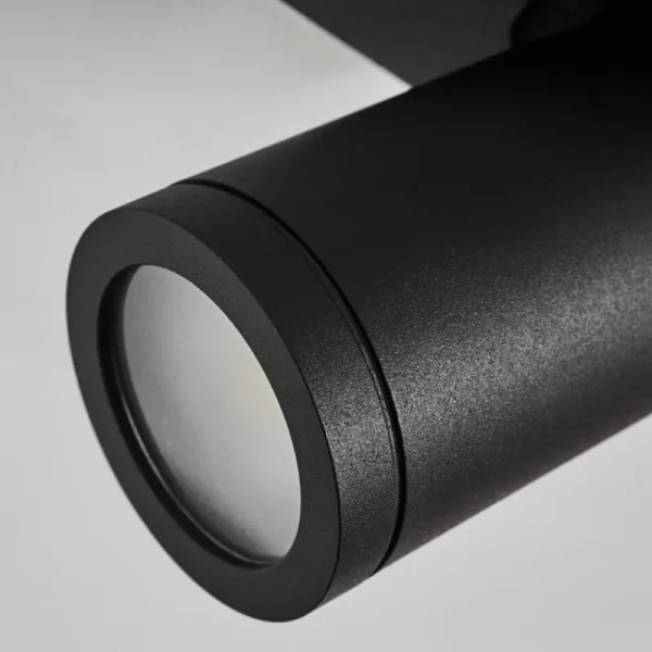 hofstein Plafonnier Hakamken Noir, 3 lumières* Lampes En Verre