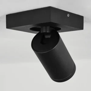 hofstein Plafonnier Hakamken Noir, 1 lumière* Lampes En Verre