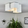 hofstein Plafonnier Hatusao Blanc, 3 lumières* Lampes Modernes