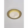 Luminaires Holländer Plafonnier Holländer PUGLIA Or, 2 lumières* Lampes En Verre