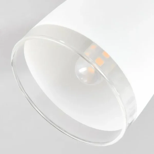 hofstein Plafonnier Holualoa LED Nickel mat, 3 lumières* Lampes En Verre
