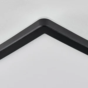 hofstein Plafonnier Hortinhas LED Noir, 1 lumière, Télécommandes, Changeur de couleurs* Lampes Modernes