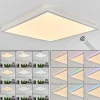 hofstein Plafonnier Hotinhas LED Blanc, 1 lumière, Télécommandes, Changeur de couleurs* Lampes Modernes