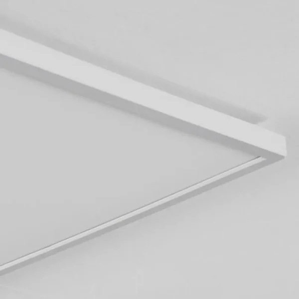 hofstein Plafonnier Hotinhas LED Blanc, 1 lumière, Télécommandes, Changeur de couleurs* Lampes Modernes