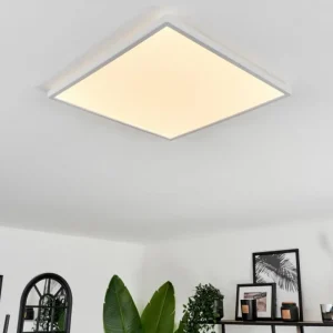 hofstein Plafonnier Hotinhas LED Blanc, 1 lumière, Télécommandes, Changeur de couleurs* Lampes Modernes