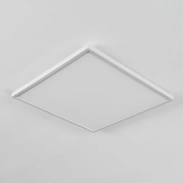 hofstein Plafonnier Hotinhas LED Blanc, 1 lumière, Télécommandes, Changeur de couleurs* Lampes Modernes