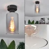 hofstein Plafonnier Hunouri Noir, 1 lumière* Lampes Modernes