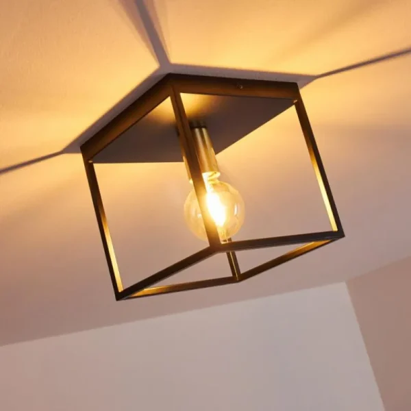 hofstein Plafonnier Ibusuki Noir, 1 lumière* Lampes Modernes