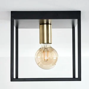 hofstein Plafonnier Ibusuki Noir, 1 lumière* Lampes Modernes
