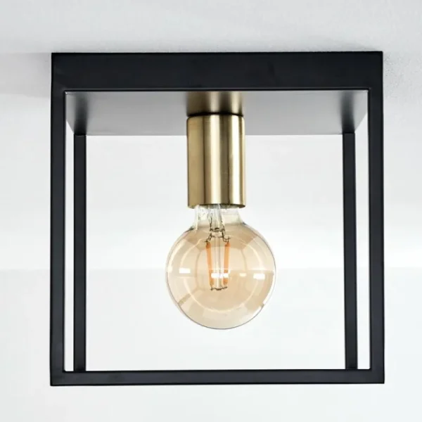 hofstein Plafonnier Ibusuki Noir, 1 lumière* Lampes Modernes