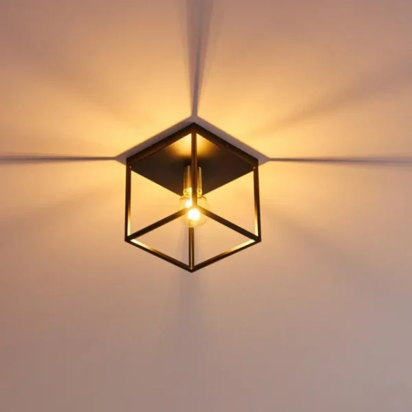 hofstein Plafonnier Ibusuki Noir, 1 lumière* Lampes Modernes