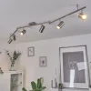 hofstein Plafonnier Javel Chrome, Nickel mat, 6 lumières* Lampes Modernes