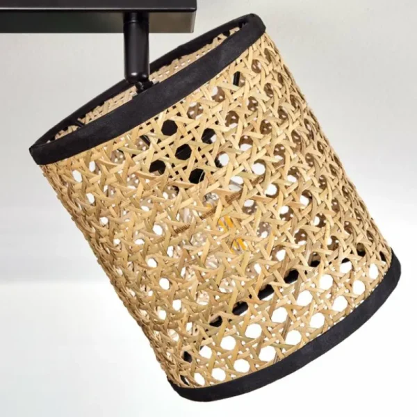 hofstein Plafonnier Jonas Noir, 3 lumières* Lampes Modernes
