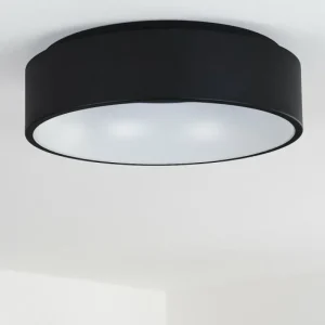 hofstein Plafonnier Kampal LED Noir, 1 lumière* Lampes Modernes