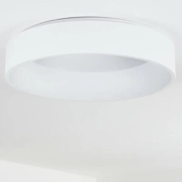 hofstein Plafonnier Kampala LED Blanc, 1 lumière* Lampes Modernes