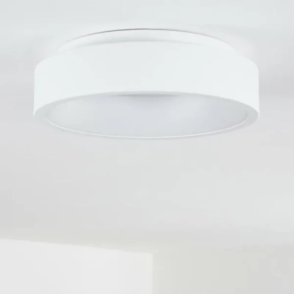 hofstein Plafonnier Kampala LED Blanc, 1 lumière* Lampes Modernes