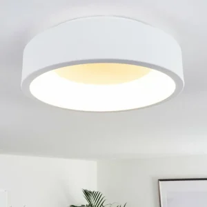 hofstein Plafonnier Kampala LED Blanc, 1 lumière* Lampes Modernes