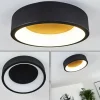 hofstein Plafonnier Kampala LED Noir, 1 lumière* Lampes Modernes