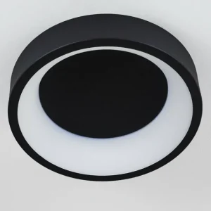 hofstein Plafonnier Kampala LED Noir, 1 lumière* Lampes Modernes