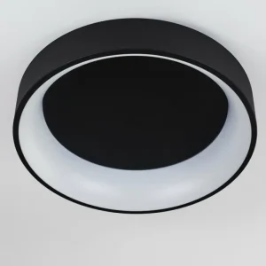 hofstein Plafonnier Kampala LED Noir, 1 lumière* Lampes Modernes