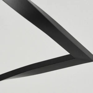 hofstein Plafonnier Kanchung LED Noir, 1 lumière* Lampes Modernes