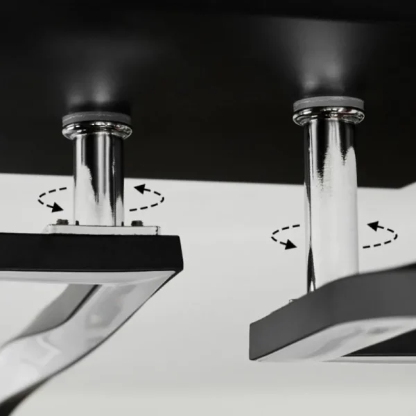 hofstein Plafonnier Kanchung LED Noir, 1 lumière* Lampes Modernes