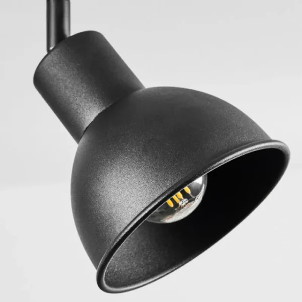 hofstein Plafonnier Kansela Noir, 2 lumières* Lampes Modernes