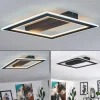 hofstein Plafonnier Katila LED Noir, 1 lumière* Lampes Modernes