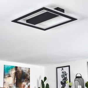 hofstein Plafonnier Katila LED Noir, 1 lumière* Lampes Modernes