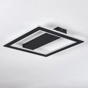 hofstein Plafonnier Katila LED Noir, 1 lumière* Lampes Modernes