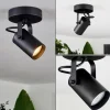 hofstein Plafonnier Kergus Noir, 1 lumière* Lampes Modernes