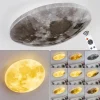 hofstein Plafonnier Keru LED Blanc, 1 lumière, Télécommandes* Lampes Modernes