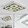 hofstein Plafonnier Kingsta LED Chrome, 1 lumière* Lampes En Verre