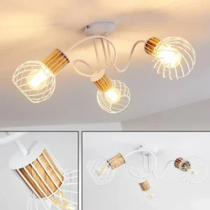 hofstein Plafonnier Koler Blanc, 3 lumières* Lampes Modernes