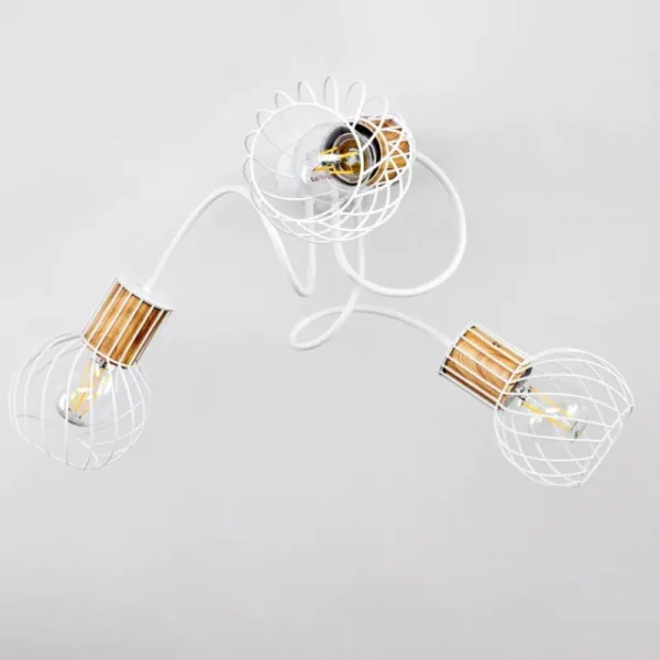 hofstein Plafonnier Koler Blanc, 3 lumières* Lampes Modernes